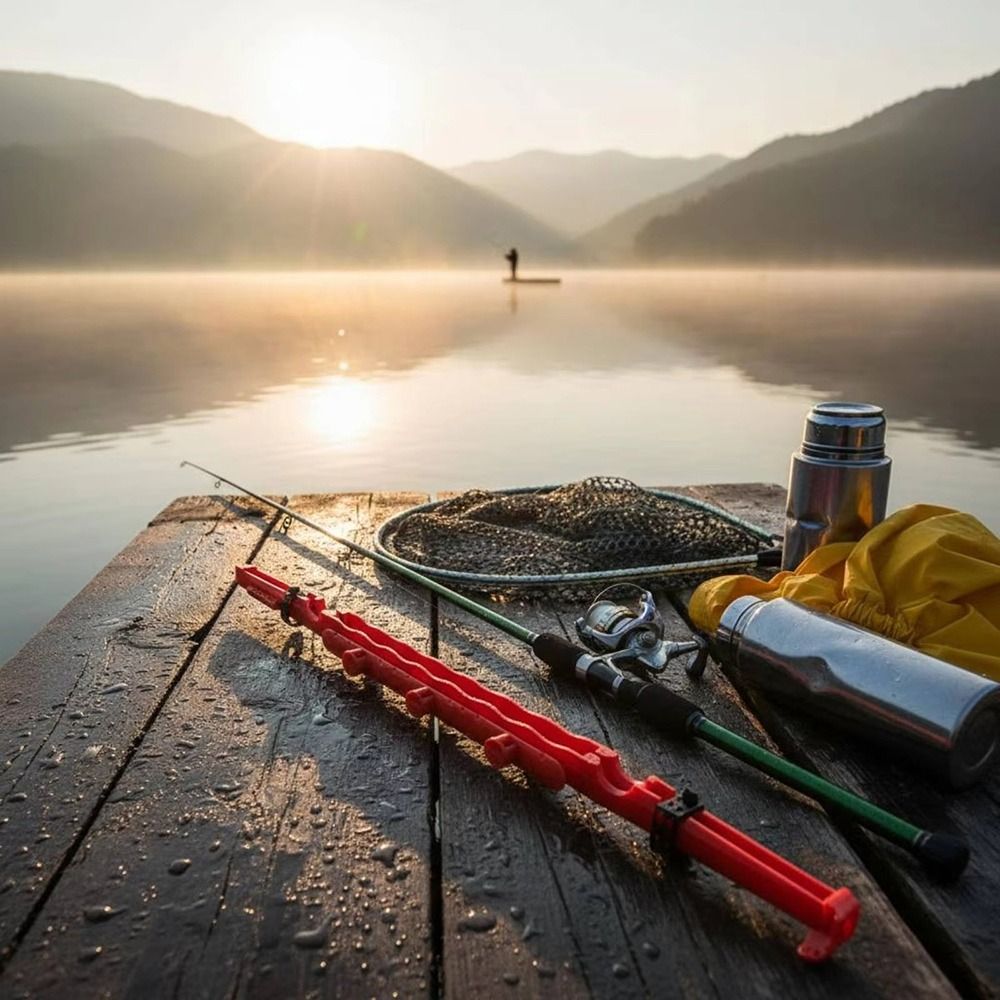 Fishing Rod Combo - Moulinet de pêche en plastique portable