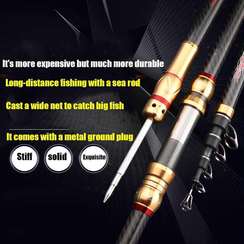 Canne à pêche télescopique pou - Fishing Rod Surf avis et prix