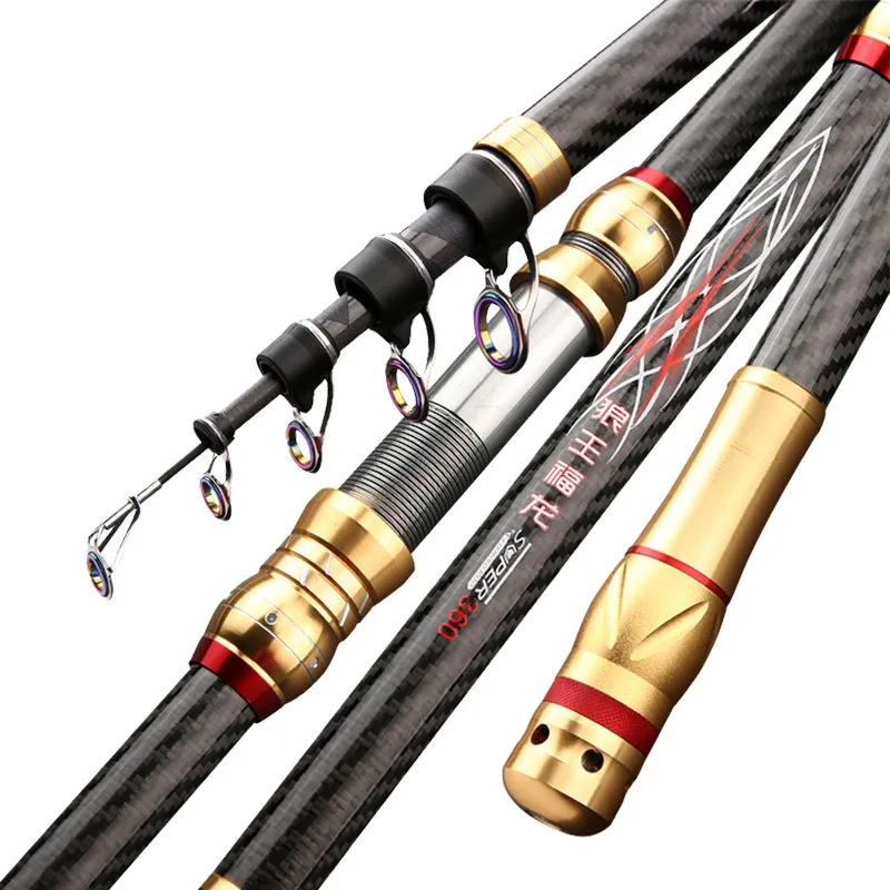 Canne à pêche télescopique pou - Fishing Rod Surf avis et prix